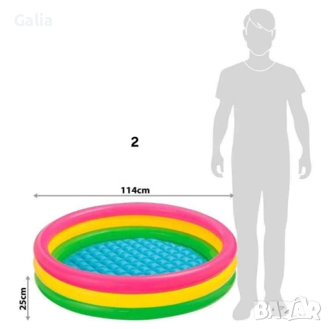 детски басейни I n t e x, снимка 7 - Басейни и аксесоари - 54027503