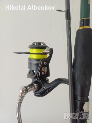 Въдица със макара на 5 ходения на спиниг , снимка 2 - Въдици - 52837592