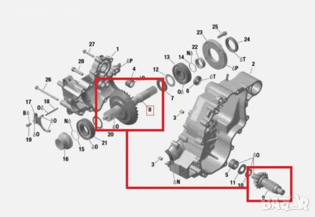 Оригинален кит за Скорости 2009-25 Can-Am Renegade Outlander 500-1000, снимка 2 - Части - 52065711