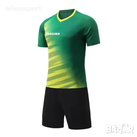 Екип за футбол / волейбол / хандбал MAXI, Комплект фланелка с шорти. , снимка 4 - Спортни дрехи, екипи - 47298773