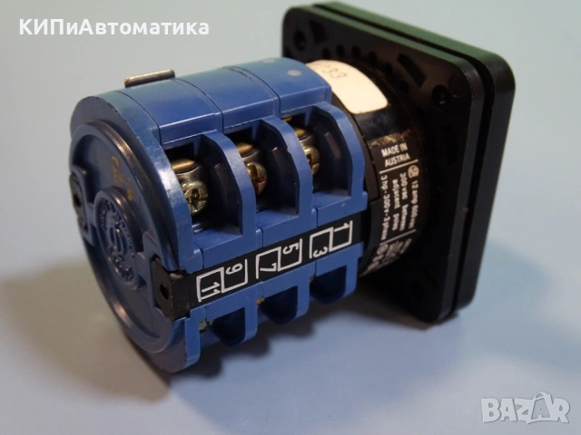 ключ ПЕП C10 Kraus& Naimer A233 Rotari Switch 10A 380V 6-позиции, снимка 4 - Резервни части за машини - 54218694