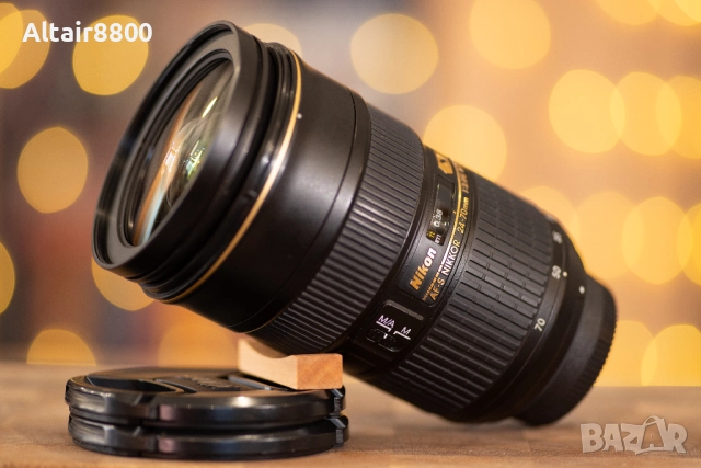 Nikon 24-70mm f/2.8G ED Nikkor обектив Никон, снимка 2 - Обективи и филтри - 52799554