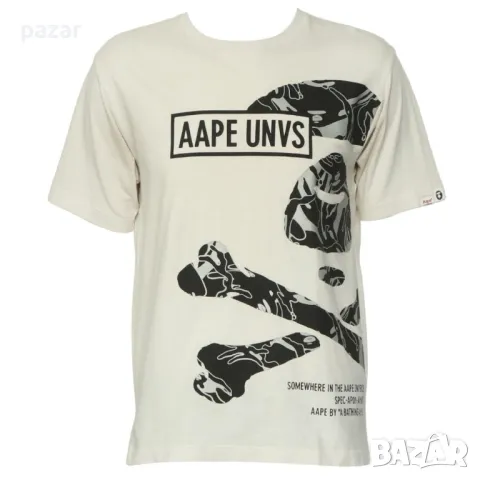 AAPE BAPE BATHING APE Оригинална Тениска Като Нова M-L, снимка 3 - Тениски - 47608576