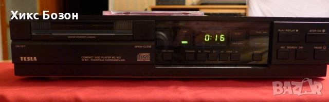 Tesla MC 902 прекрасно свирещ си-ди плейър CD player с аудиофилски  мод, TDA 1541, снимка 2 - Други - 49558408