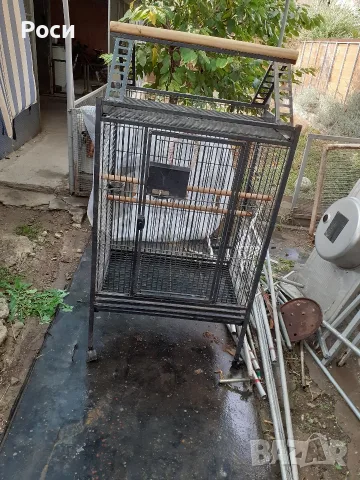 продавам клетка, снимка 2 - Папагали - 56502911