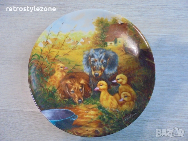 № 8541 Колекционерска декоративна порцеланова чиния 