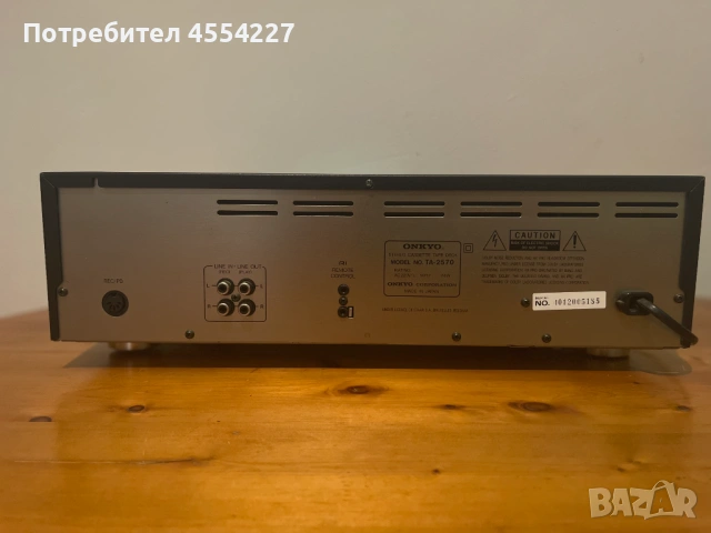 КАСЕТЕН ДЕК ONKYO ТА-2570  , снимка 2 - Декове - 53966205