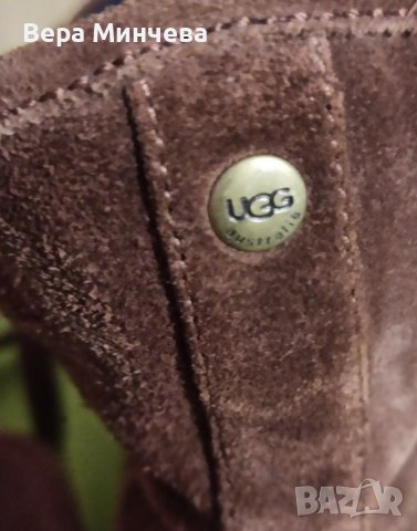Боти UGG - естествен велур, топли, N:39, снимка 4 - Дамски боти - 38959938