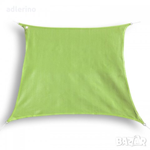 Слънчево, градинско платно hanSe®, 3х3 м, цвят лайм