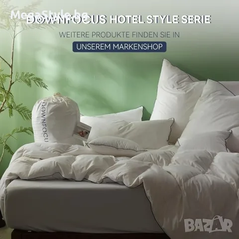  Възглавница 40x80, 100% естествен пух и пера, снимка 7 - Възглавници - 56495836