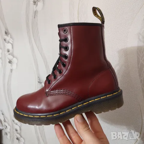 DR. MARTENS 1460 номер 36  кубинки  боти / ботуши, снимка 12 - Дамски боти - 48118351