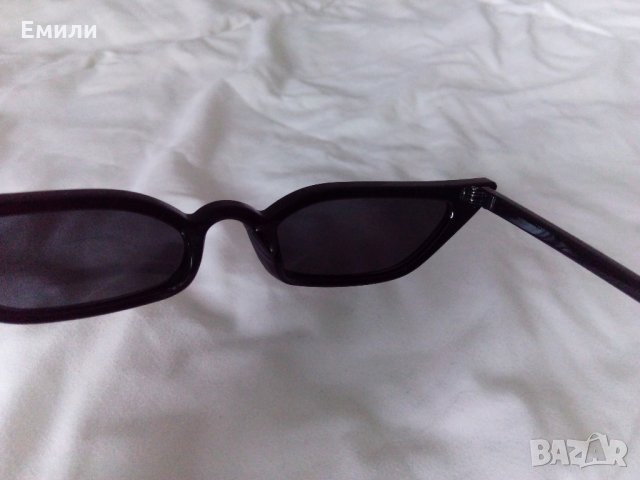 Правоъгълни слънчеви очила тип котешко око , снимка 6 - Слънчеви и диоптрични очила - 34009102