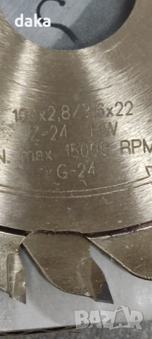 Двоен подрезвач ф100мм, снимка 4 - Циркуляри - 54057418