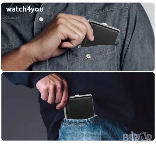 НОВА ЛУКСОЗНА ТАБАКЕРА ЗА ЦИГАРИ 80ММ И 100ММ.ТАБАКЕРИ ЗА ЦИГАРИ. CIGARETTE BOX.TABAKERI ZA TZIGARI., снимка 14 - Табакери - 44318405