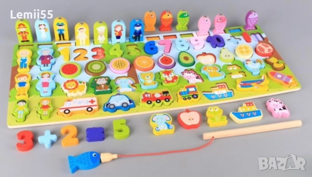 Дървен предучилищен център - 7 в 1