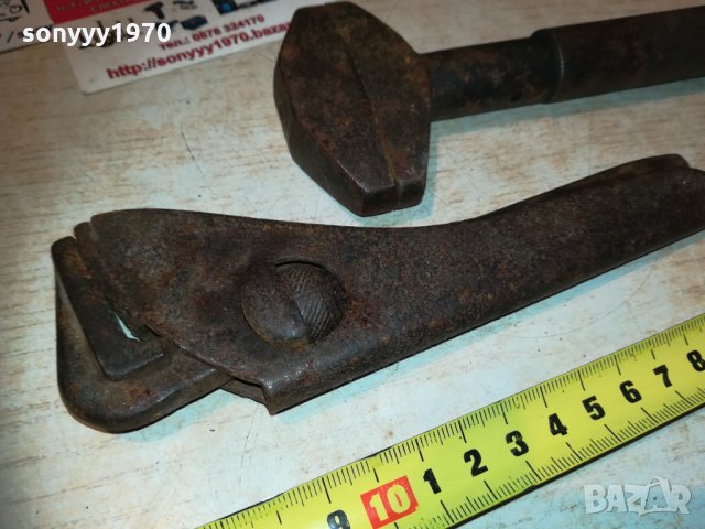 антики-интересни раздвижни ключове 2810202110, снимка 7 - Колекции - 30591592