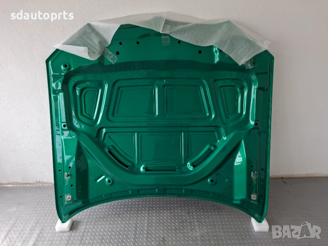 Като Нов Оригинален Преден капак BMW G20 G21 Зелен Алуминиев, БМВ Г20 Г21, снимка 5 - Части - 54073921