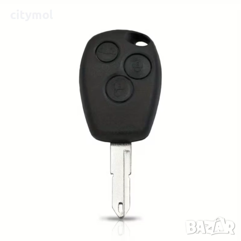 Кутийка за ключ с 3 бутона за Renault/Dacia:Clio,Kangoo,Master, Modus, Trafic, Twingo, острие NE73