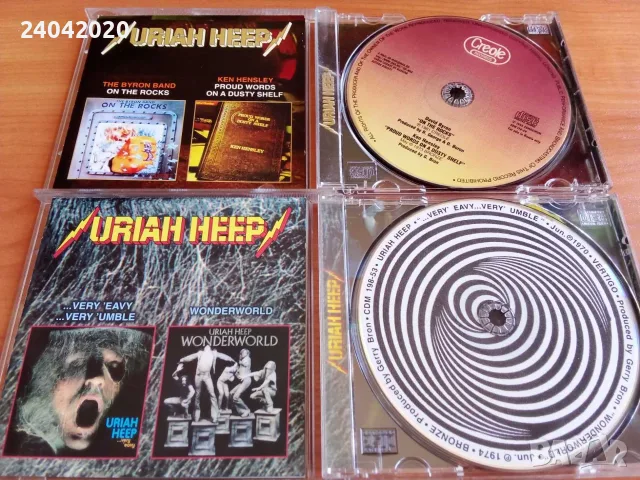 URIAH HEEP 2 in 1 нови матрични дискове