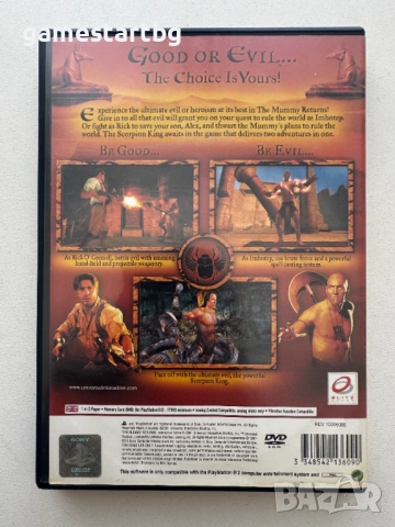 The Mummy Returns за PS2, снимка 2 - Игри за PlayStation - 54327502
