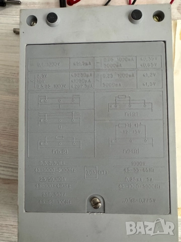 Руски мултицет Ц4317, снимка 5 - Други машини и части - 52717844