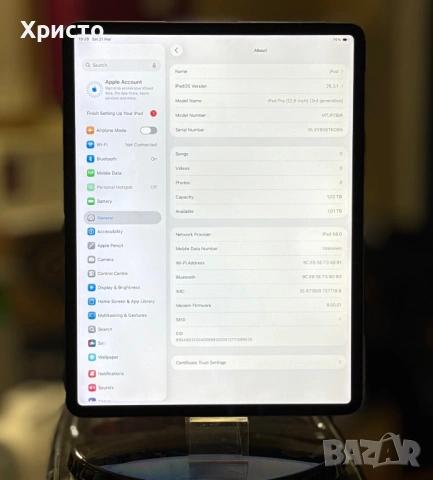 Таблет Apple iPad Pro 12.9” 1TB A12X Bionic, 6GB, снимка 7 - Таблети - 53934818