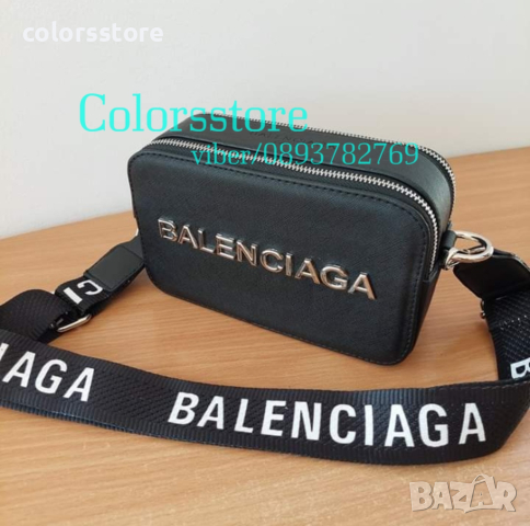 Черна чанта Balenciaga кодSG-Z54, снимка 2 - Чанти - 44767976