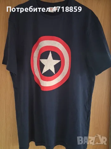 Марвълска тениска Captain America 