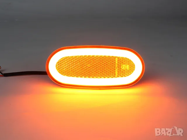 NEON LED габарит за Volkswagen Crafter с жълта светлина, снимка 4 - Аксесоари и консумативи - 55869002
