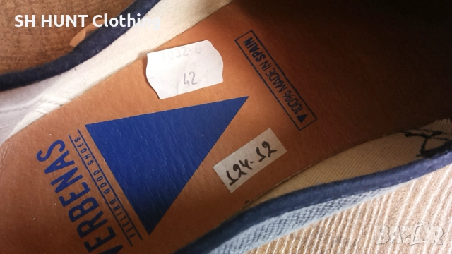 VERBENAS Размер EUR 42 мъжки еспадрили 124-12-S, снимка 8 - Мокасини - 52666681