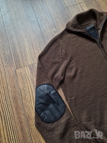 Страхотна мъжка жилетка G STAR RAW, 100% високо качествена вълна , размер L, снимка 3 - Пуловери - 52886741