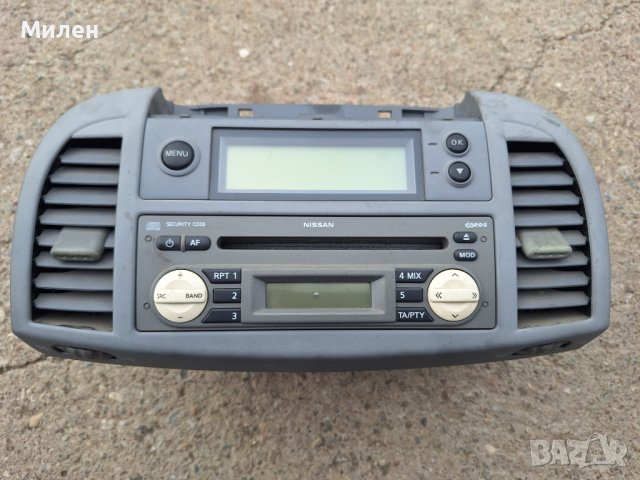 Radio CD Player Nissan Micra K12 от 2003-2010 Година Нисан Микра К12