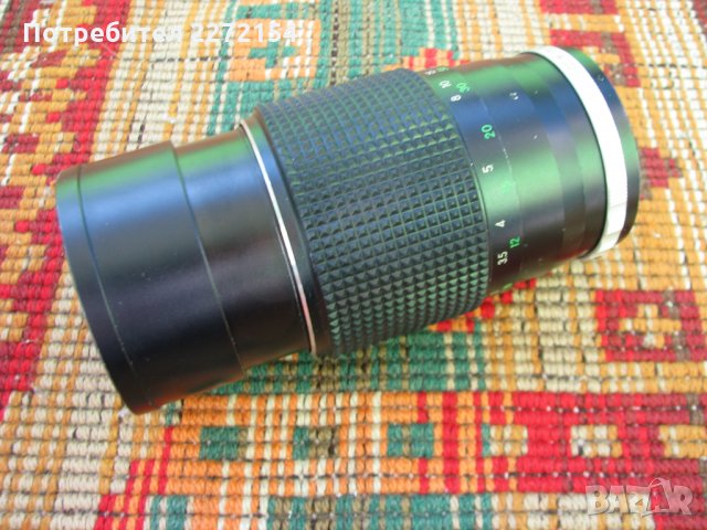 Голям обектив за фотоапарат със сенник, снимка 2 - Обективи и филтри - 30907189