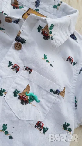 Боди риза 6-12 месеца , снимка 4 - Бодита за бебе - 49475413