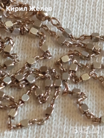 Нежно сребърно колие финна ювелирна изработка много красиво 26531, снимка 6 - Колиета, медальони, синджири - 52844613