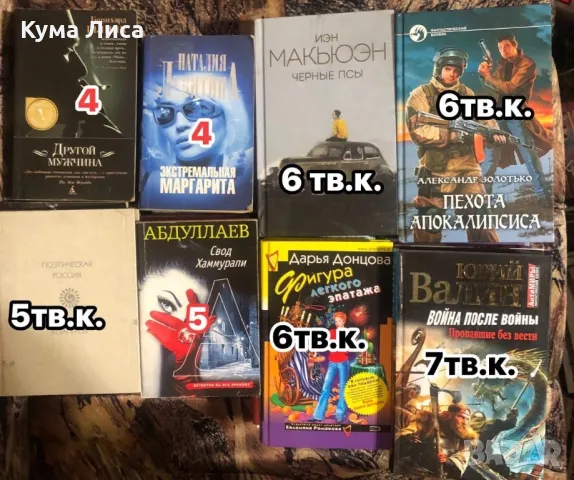 Книги на руски език Маринина Устинова Акунин , снимка 1