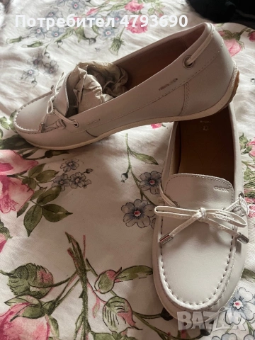 Кожени мокасини Geox, снимка 2 - Дамски ежедневни обувки - 54163929