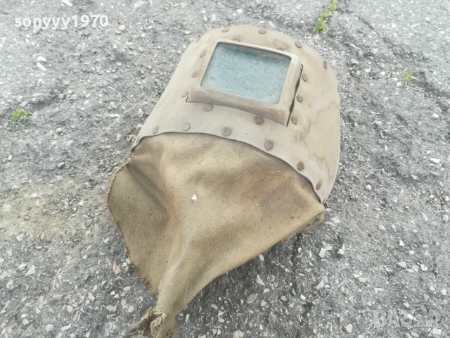 АНТИКА-СТАРА МАСКА ЗА ЗАВАРЯВАНЕ-РЕЛИКВА 0706251813LCHERY, снимка 3 - Антикварни и старинни предмети - 50585372