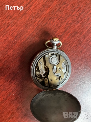 Джобен часовник "Roskopf Patent", снимка 3 - Джобни - 52774860