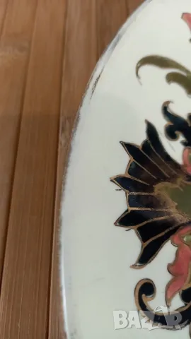 Стара чиния за стена – Rudolph Ditmar, Znaim, Австрия, снимка 4 - Антикварни и старинни предмети - 50113414