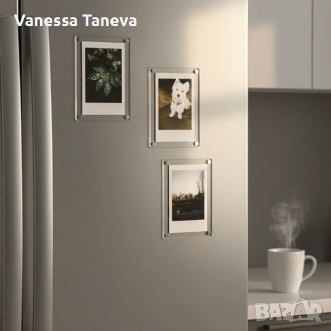 Двустранни магнитни рамки за снимки – комплект 5 броя, снимка 3 - Други стоки за дома - 52923115