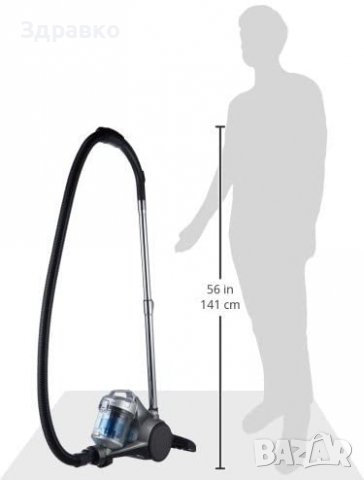 Прахосмукачка - AmazonBasics Bagless Cylindrical Vacuum Cleaner [Energy Class A], снимка 6 - Прахосмукачки - 37201648