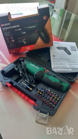 Професионален акумулаторен Li-On винтовет/отверткс PARKSIDE , снимка 8 - Винтоверти - 29231250