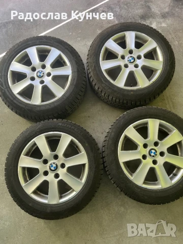 Гуми с джанти за БМВ 205 55 16, снимка 1