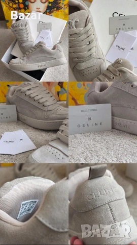 Celine Обувки Велур Пълен Комплект Размер 39