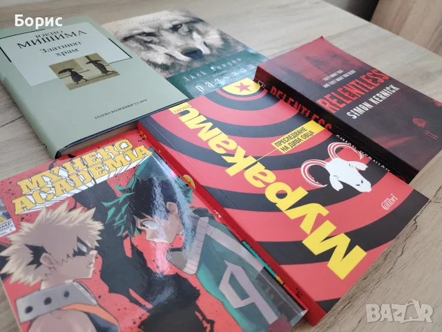 Книги от разнообразен жанр и език 