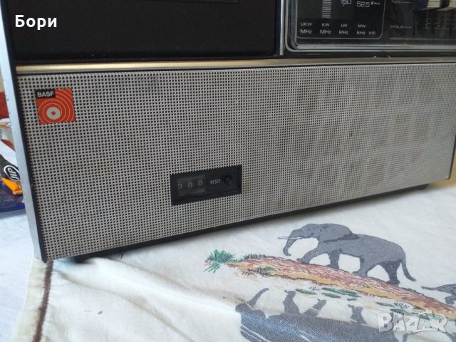 BASF CC Radio-Recorder 9301 CrO2  Радиокасетофон, снимка 4 - Радиокасетофони, транзистори - 33786651