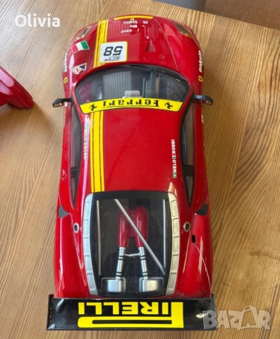 Ferrari R/C 1:10 45 см. модел за части или реставрация, снимка 4 - Колекции - 54146072