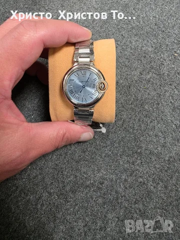 Дамски луксозен часовник Cartier , снимка 3 - Дамски - 56533839