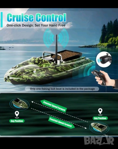 Лодка за захранка 1,5кг и 2кг , снимка 12 - Екипировка - 30082614